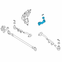 OEM 2000 Nissan Frontier Arm Kit-Pitman Diagram - 48502-8B420