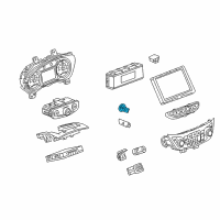 OEM Cadillac XT5 Power Switch Diagram - 84179562