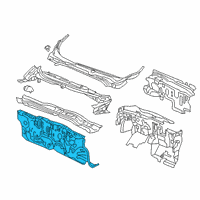 OEM Honda Insight DASHBOARD LOWER COMP Diagram - 61500-TXM-A00ZZ