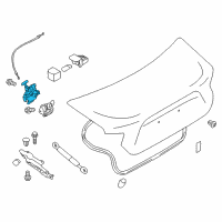 OEM 2013 Scion FR-S Lock Diagram - SU003-05802