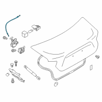 OEM 2015 Scion FR-S Release Cable Diagram - SU003-01406