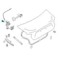 OEM Scion FR-S Lock Bolt Diagram - SU003-02806