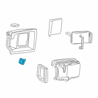 OEM 1998 Chevrolet Blazer Blower Motor Diagram - 19179474