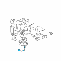 OEM 2004 Toyota Prius Harness Diagram - 88605-47050