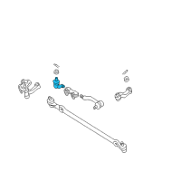 OEM 2004 Nissan Xterra Socket Kit-Tie Rod, Outer Diagram - D8520-VK90A