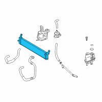 OEM 2014 Toyota Avalon Inverter Cooler Diagram - G9010-33031