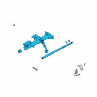 OEM Scion xB Tube Assembly Diagram - 45250-52080