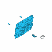 OEM Ford Crown Victoria Fan Module Diagram - 8W1Z-8C607-C