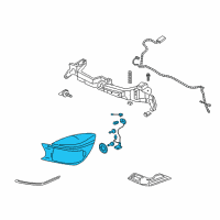 OEM 2007 Buick Rendezvous Composite Assembly Diagram - 15144696