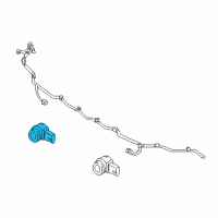 OEM Nissan Sensor Assy-Sonar Diagram - 25994-EZ01B