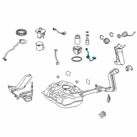 OEM 2011 Scion xD Fuel Gauge Sending Unit Diagram - 83320-52261