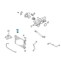 OEM Kia Optima Bracket Assembly-Radiator Diagram - 253332G000