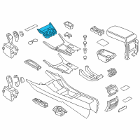 OEM BMW X4 Drink Holder Diagram - 51-16-9-301-722