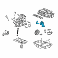 OEM 2018 Acura RLX Base, Oil Filter Diagram - 15301-R9S-A00