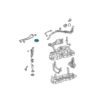 OEM Toyota FJ Cruiser Fuel Pump Assembly Retainer Diagram - 77144-35010