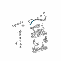 OEM Toyota 4Runner Filler Hose Diagram - 77213-35371