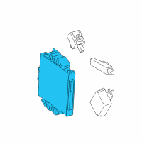 OEM 2020 Lexus IS350 Smart Computer Assembly Diagram - 89990-53382