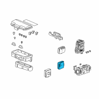 OEM 2002 Acura CL System Unit, Multi Plex Control (Driver Side) Diagram - 38800-S3M-A01