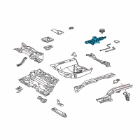 OEM Toyota Prius C Jack Assembly Diagram - 09111-12230