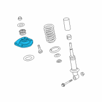 OEM 2015 Chevrolet Caprice Strut Mount Diagram - 92252101