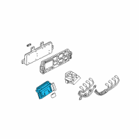 OEM 1997 Oldsmobile Aurora PCM Diagram - 16214848