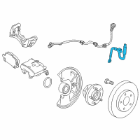 OEM 2019 Buick Encore Brake Hose Diagram - 42603873