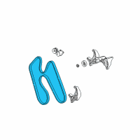 OEM Dodge Ram 1500 Belt-Accessory Drive Diagram - 53032307AC