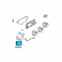 OEM 1997 Oldsmobile Cutlass Supreme PCM Diagram - 19109045