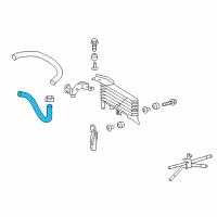 OEM 2020 Toyota Tacoma Oil Hose Diagram - 32943-04100