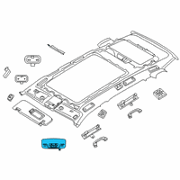 OEM 2022 BMW 840i Gran Coupe INTERIOR READING LIGHT LED R Diagram - 63-31-7-910-818