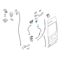 OEM 2017 Ford Transit-250 Handle, Inside Diagram - CK4Z-9946318-A