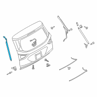 OEM 2014 Ford Escape Actuator Assembly Diagram - CJ5Z-14B351-A