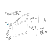 OEM Upper Hinge Bolt Diagram - -W708877-S437