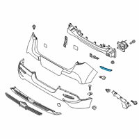 OEM Kia Soul Lamp Assembly-Rear R/REF Diagram - 92405K0000