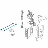 OEM 2006 Mercury Monterey Knock Sensor Diagram - 2R3Z-12A699-AA