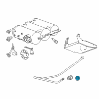 OEM 2015 GMC Savana 2500 Filler Cap Diagram - 22937981