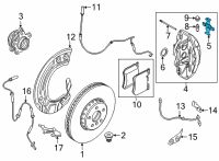 OEM 2022 BMW X6 Repair Kit, Expanding Spring Diagram - 34-11-6-872-573