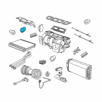 OEM 2002 BMW M5 Actuator Defroster Flaps Diagram - 64-11-6-935-442