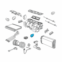 OEM 2002 BMW M5 Actuator Rear Floor Flap Diagram - 64-11-6-935-441