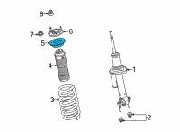 OEM 2022 Ford Bronco INSULATOR Diagram - MB3Z-5415-A