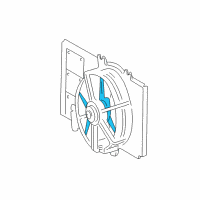 OEM 2000 Dodge Neon Fan-Cooling Diagram - 5014578AA