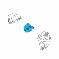 OEM 2008 Cadillac SRX Block Asm-Engine Wiring Harness Junction Diagram - 25822670