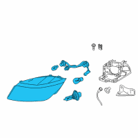 OEM Pontiac Composite Assembly Diagram - 20964008