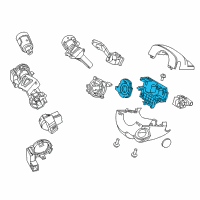 OEM 2018 Ford Focus Switch Housing Diagram - F1FZ-3F791-A