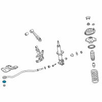 OEM 2002 Kia Rio Bush-Stop Diagram - 0K30A34471A