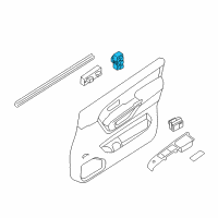 OEM 2015 Nissan Pathfinder Switch Assy-Power Seat Memory Diagram - 25491-3KA0A