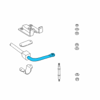 OEM 1986 Dodge B350 Sway Bar Diagram - 4116582