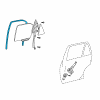 OEM 2003 Toyota Camry Run Channel Diagram - 68142-AA020