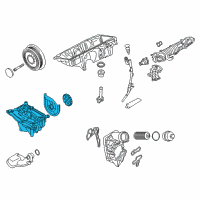 OEM 2018 BMW X5 Oil Vacuum Pump Unit Diagram - 11-41-7-823-009