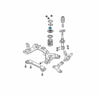 OEM 2003 Ford Escape Insulator Diagram - YL8Z-18198-AA